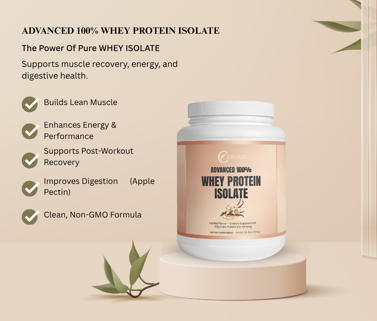 Advanced 100% Whey Protein Isolate (Vanilla)