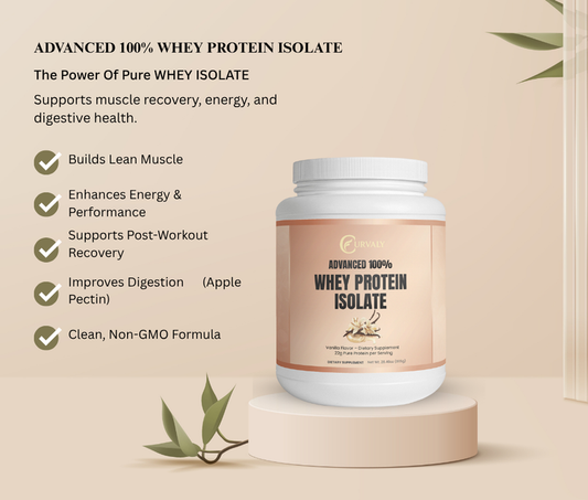 Advanced 100% Whey Protein Isolate (Vanilla)